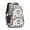 French Bulldog and, variant on Dachshund and Floral Green Pattern Backpack for School, Cute School Bag with Adjustable Shoulder Straps and Padded Back, 16.9"x12.6"x5.9"