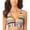 Multi Stripe, variant on Womens Striped Halter Bikini Swim Top