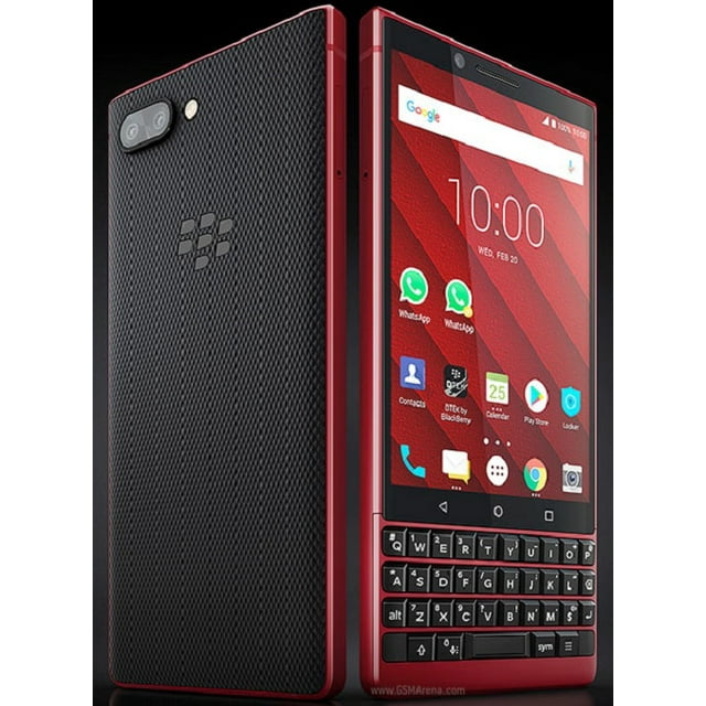 BlackBerry Key2 LE 4G Déverrouillé 3 Go/32 Go ROM Octa Core Téléphone Intelligent Édition Rouge Boîte Ouverte