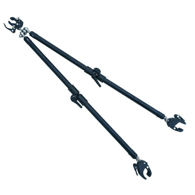 Aluminum Folding Coupling Connection Bike Trailer, Quick Release Clamps for Garden Carts, Compatible with Standard Bicycles