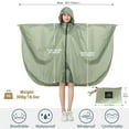 thumbnail image 4 of Anyoo Poncho Imperméable Léger Réutilisable Manteau à Capuche pour Randonnée et Activités Extérieures, 4 of 4