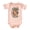 Peach Bodysuit, variant on Howdy Easter Bodysuit for Baby Girls Spring Holiday Western Rabbit One-Piece Peach Bodysuit 18 Months