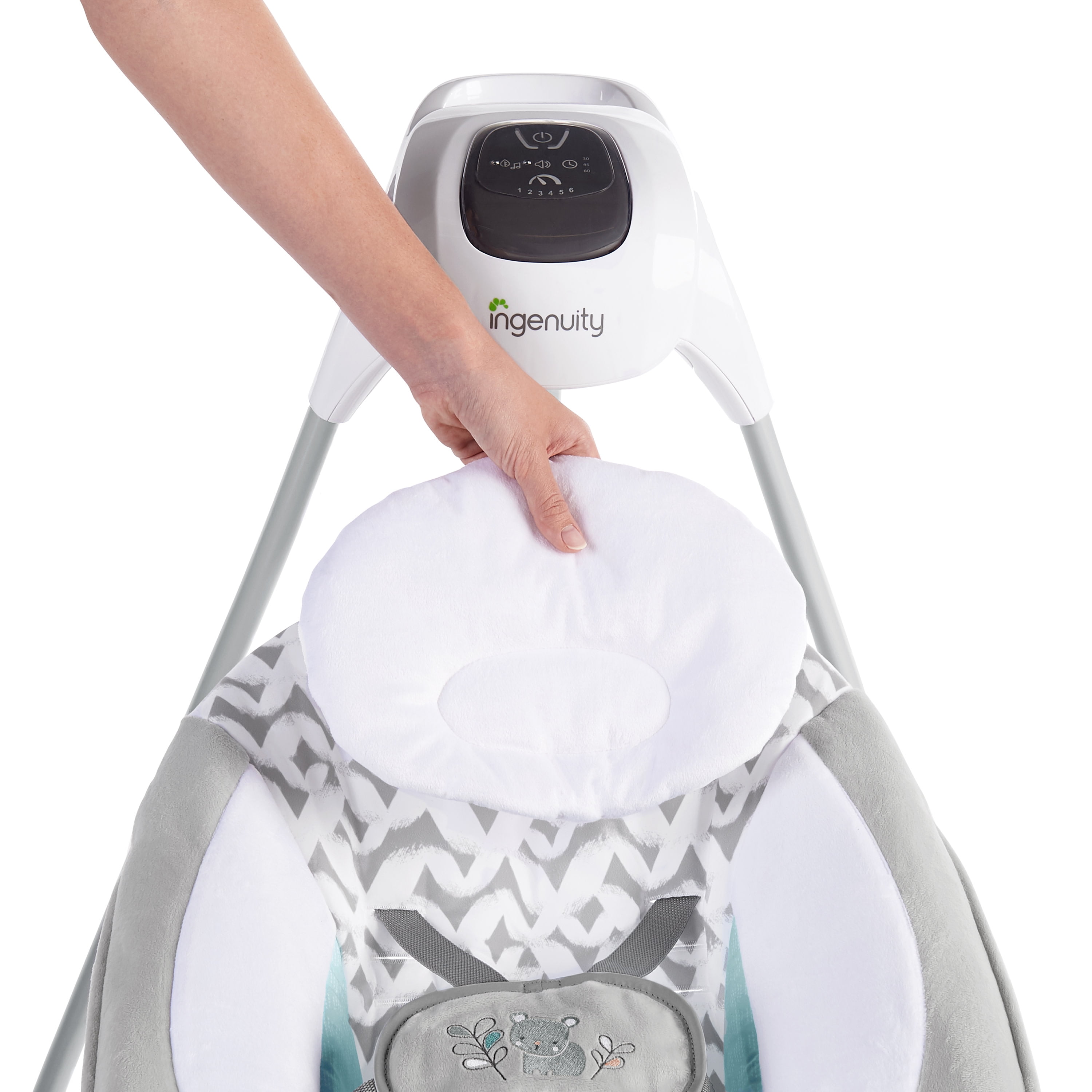 ingenuity simplecomfort cradling swing & rocker