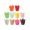 thumbnail image 2 of 50Pcs Sophisticated Tulip Muffin Cases Greaseproof Cupcake Liners for Baking Christmas Wedding Birthday Party, 2 of 11