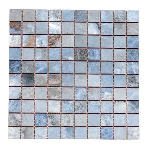 The Tile Life Banff Onice Azzuro 4" x 4" Matte Porcelain Tile Sample