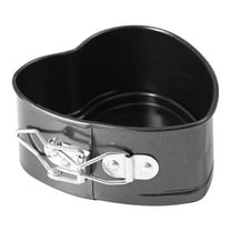 Hilingoto Clearance Diy 4 inch Baking Mold Heart Shaped Mold Sq3138, Cheese Tin Pan Love Heart Cake Shape Non Stick Baking Diy Cake Tray Bread Cake Mould Christmas Clearance