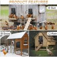 thumbnail image 4 of Automatic Chicken Coop Door, Automatic Chicken Coop Door with Timer and Aluminum Manual with LCD Display, Battery Powered Safe and Comfortable Keeping, 4 of 10