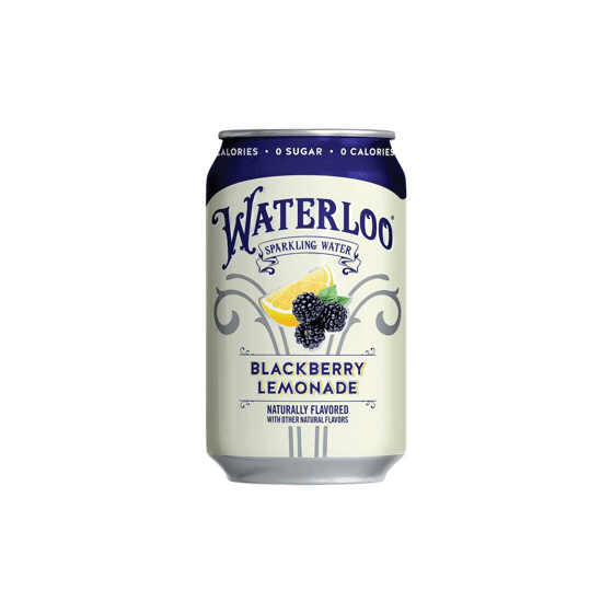 Waterloo Sparkling Water Variety Pack,Waterloo Sparkling Water Variety Pack Raspberry Nectarine, Blackberry Lemonade, Summer Berry 12 fl oz Cans 12 fl oz Cans, (6 Pack)