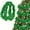 Green, variant on Taotanxi 78.7 In Green Tinsels Garland Christmas Metallic Hanging Tinsels Garland For Xmas Tree Home And Party Decoration