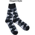 thumbnail image 5 of 12 Pack Dress Socks for Men- Fancy Argyle and Classic Pattern Dress Socks, 5 of 6