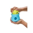 thumbnail image 2 of West Paw Zogoflex Toppl Large 4" Dog Toy Aqua, 2 of 9