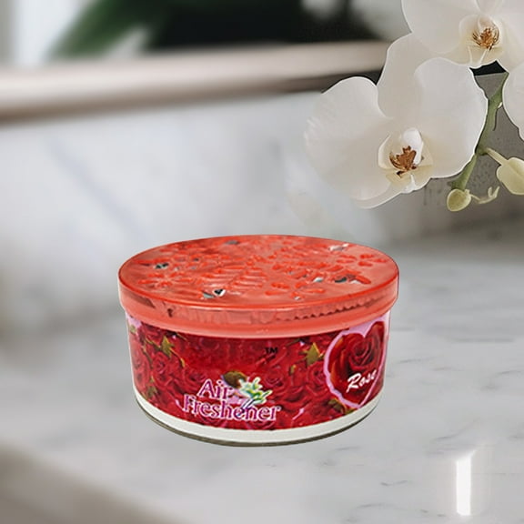 Banzch Room/Car Gel Natural Air Freshener Cans, Solid Indoor Household Deodorant, Bathroom Toilet Aromatherapy Agent, Long-Lasting Fresh Scents for Home & Car