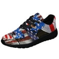 thumbnail image 2 of Bully American Flag Shoes Women's Fashion Sneakers Tennis Running Shoes for Men Women Black Size 8.5, 2 of 7