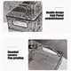 thumbnail image 5 of Cajas de Almacenamiento con Tapa, Caja de Almacenamiento para Baño, Organizador de Cosméticos con Asa y Diseño de Glaciar, Cesta de Plástico para Escritorio, Base Antideslizante, Organizador Multiuso, 5 of 6