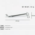 thumbnail image 4 of 4 Pack Stainless Steel Candle Wick Trimmer/Clipper/Cutter Scissor -Silver, 4 of 6