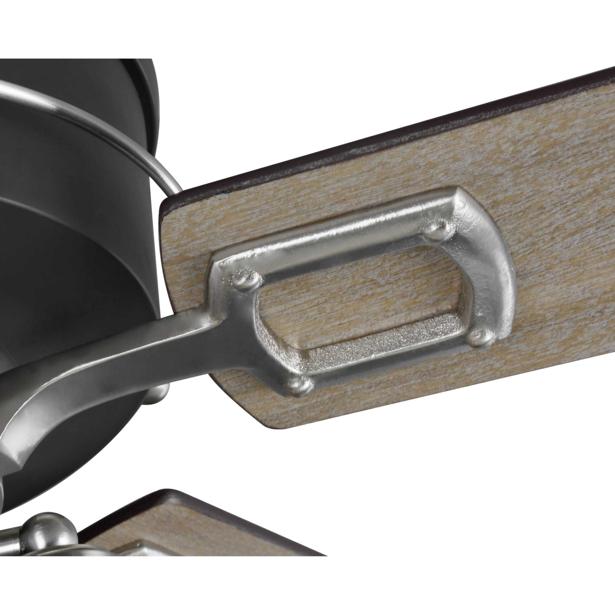 Teasley Collection 56" Five-Blade Ceiling Fan With Glass Shades