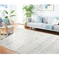 thumbnail image 3 of SAFAVIEH Metro Aditi Medallion Area Rug, Dark Grey/Ivory, 8' x 10', 3 of 9