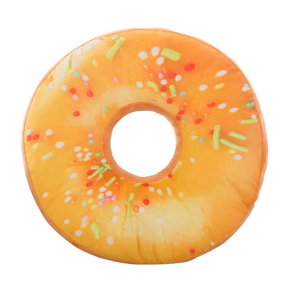 NUOLUX Donut Pillow Pillows Cushion Doughnut Throwtravel Sleeping Ear
