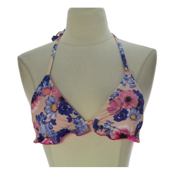 Zinke Women's Electric Eel Bikini top, Medium, Pop Floral