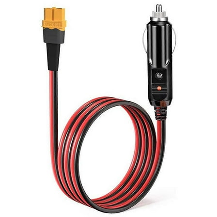 Car cigarette lighter to XT60 12V 24V charging cable