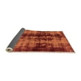 thumbnail image 2 of Ahgly Company Indoor Rectangle Abstract Orange Modern Area Rugs, 3' x 5', 2 of 4