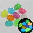 thumbnail image 1 of Galets Phosphorescents, Pierres Lumineuses pour Jardin et Aquarium, Roches Décoratives en Résine Non Radioactive pour Allée et Aquarium (Lot de 100 Pcs), 1 of 4