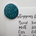thumbnail image 2 of Mystical Owl Pattern with Butterflies Dragonflies Leaves Flowers Pinback Button Pin, 2 of 5