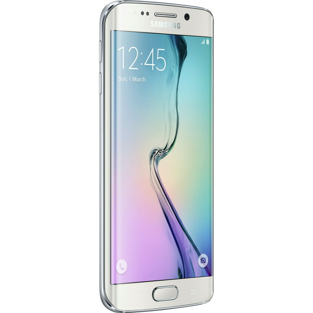 microscoop Notitie kaart Samsung Galaxy S6 edge SM-G925F 64 GB Smartphone, 5.1" Super AMOLED WQHD  2560 x 1440, 3 GB RAM, Android 5.0.2 Lollipop, 4G, White - Walmart.com