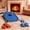 Blue + 6 Bean Bags + 1 Storage Bag, variant on Red & Blue Portable Corn Hole Game Set with 6 Bean Bags and Storage Bag, Reinforced Material Easy Assembly Throwing Game for Outdoor Travel Family Party Entertainment