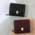 thumbnail image 2 of PEACNNG Fashionable Casual Ladies Short Wallet - Coin Purse with Foldable Clutch, 2 of 7