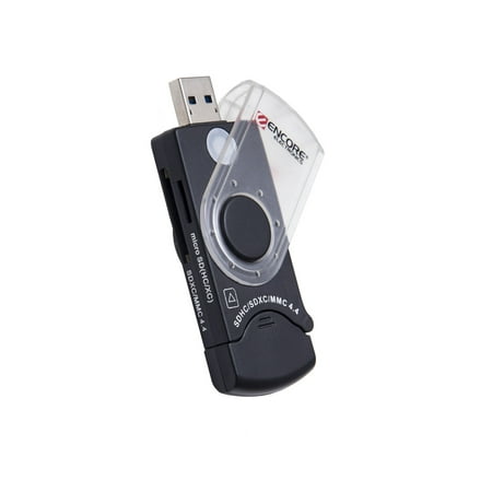 SD Card Reader Portable USB 3.0 Dual Slot Flash Memory Card Adapter Hub for TF, SD, Micro SD, SDXC, SDHC, MMC, RS-MMC, Micro SDXC, Micro SDHC, UHS-I for Mac, Windows, Linux, Chrome, PC,