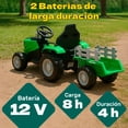 thumbnail image 3 of Tractor eléctrico montable 12V Little monkey con Remolque, 3 of 5