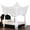 White, variant on 4 Corner Hanging Bed Canopy Net, Decorative Bed Curtain Mosquito Netting, Universal Fit Twin Full Queen King Size For Bedroom & Outdoor Use
