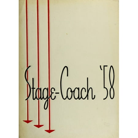(Custom Reprint) Yearbook: 1958 Rye High School - Stage Coach Yearbook (Rye NY)
