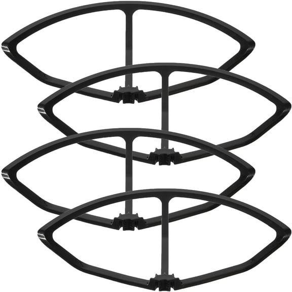 Ultimaxx Quick Snap On/Off Propeller Guards for DJI Phantom 4 Quadcopter - Black (Set of 4)