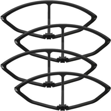 Ultimaxx Quick Snap On/Off Propeller Guards for DJI Phantom 4 Quadcopter - Black (Set of 4)
