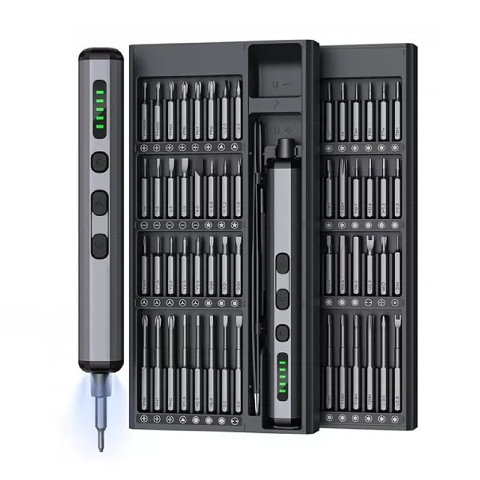 68-in-1 Electric Screwdriver Set Rechargeable 5 Torque Settings Precision Power Tool Magnetic Screw Driver Bits Screwdriver Kit