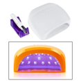 thumbnail image 1 of t / de uñas con 3 temporizadores con mango y soporte pa teléfono blanco Colcomx Lámpara de uñas potable, 1 of 8