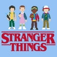 thumbnail image 2 of Netflix Toddler's Stranger Things Animated Group Lineup Graphic T-Shirt, 2 of 3
