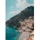 thumbnail image 3 of Pósteres de arte de paisajes de playa de viaje de la costa de Amalfi de Italia vintage, cuadros en lienzo, impresiones de pared para la decoración del hogar de la sala de estar, 3 of 5