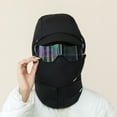 thumbnail image 3 of Windproof Full Thermal Ski Hat with Eyewear for Winter Sports and Outdoor Activities, 3 of 3