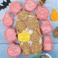 thumbnail image 1 of POINTERTECK Moule à Fondant 8 Pcs Multi-Usage Indéformable Excellent Outil de Décoration de Gâteau pour Halloween, 1 of 4