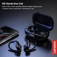 thumbnail image 4 of LP75 BT5.3 Audífonos inalámbricos verdaderos con micrófono Gancho para la oreja Auriculares dep Lenovo Auriculares, 4 of 7