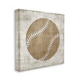 thumbnail image 3 of Stupell Industries Weathered Baseball Silhouette Shape Rustic Sports Sign Graphic Art Gallery Wrapped Canvas Print Wall Art, Design by Natalie Carpentieri, 3 of 7