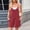 *Red, variant on ClodeEU Women's Summer Romper ,Loose V Neck Overalls,Casual Sleeveless Jumpsuit Shorts Blue,Women's Plus L