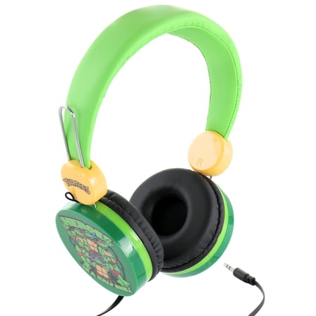 Teenage Mutant Ninja Turtles Children's Over-Ear Headphones, Green, 925114830M