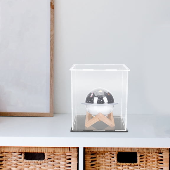 Acrylic Display Cabinet for Models and Figurines with Removable Storage Box, Perfect for Collectible Figures