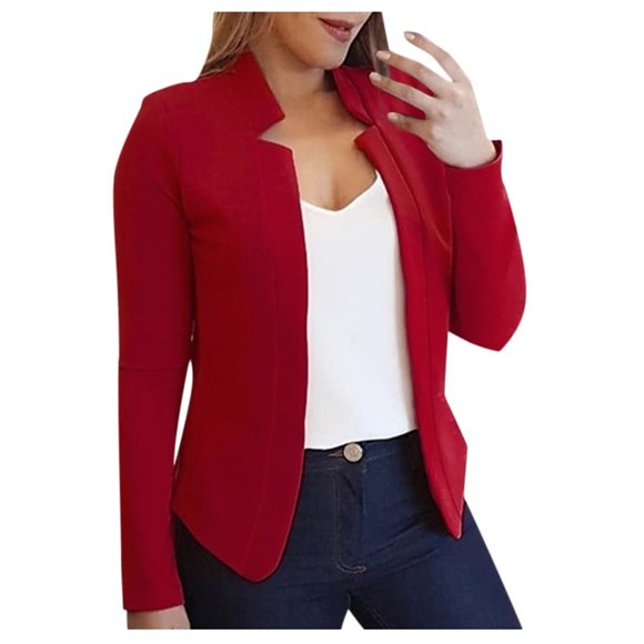 Ladies Red Blazers