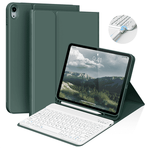 Kenke iPad A16/10th Gen Keyboard Case Dark Green