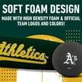 thumbnail image 3 of Franklin Sports MLB Oakland Athletics Foam Bat + Ball Set, 21 in, 3 of 9